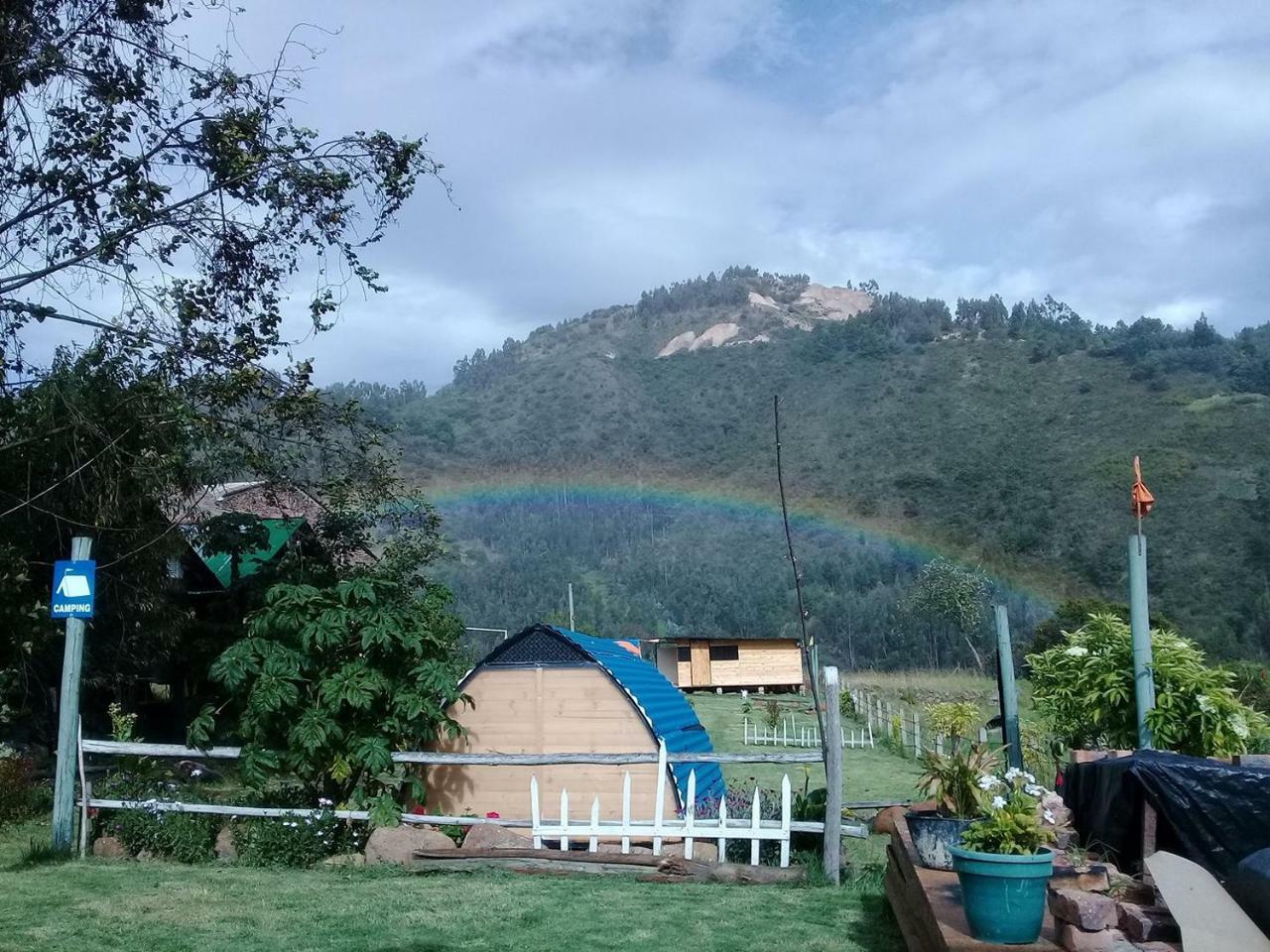 Вилла Bahareque Casa Camping Монги Экстерьер фото