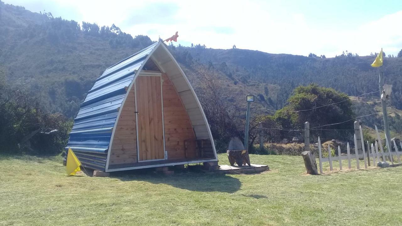 Вилла Bahareque Casa Camping Монги Экстерьер фото