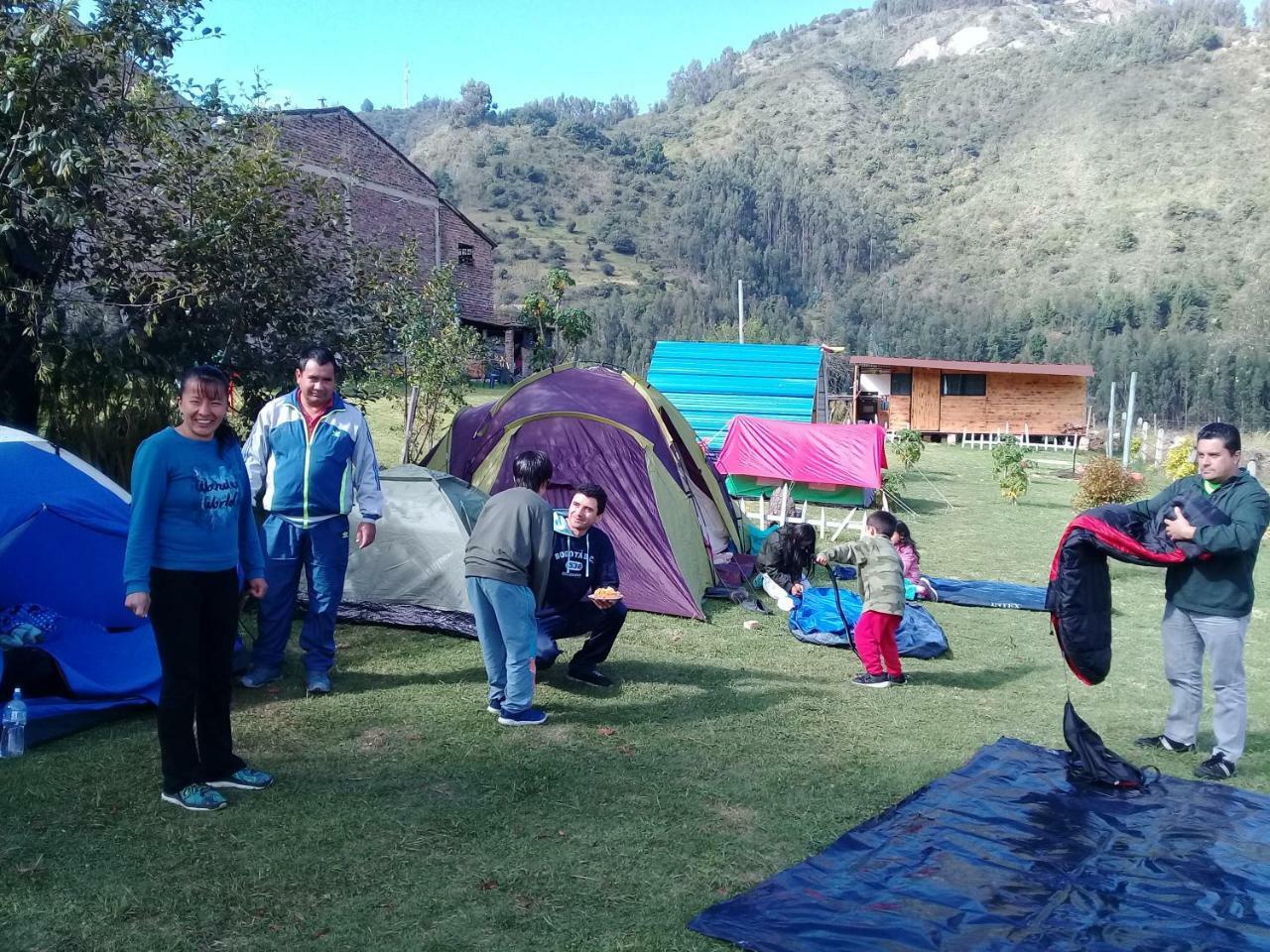 Вилла Bahareque Casa Camping Монги Экстерьер фото