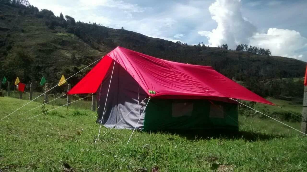 Вилла Bahareque Casa Camping Монги Экстерьер фото