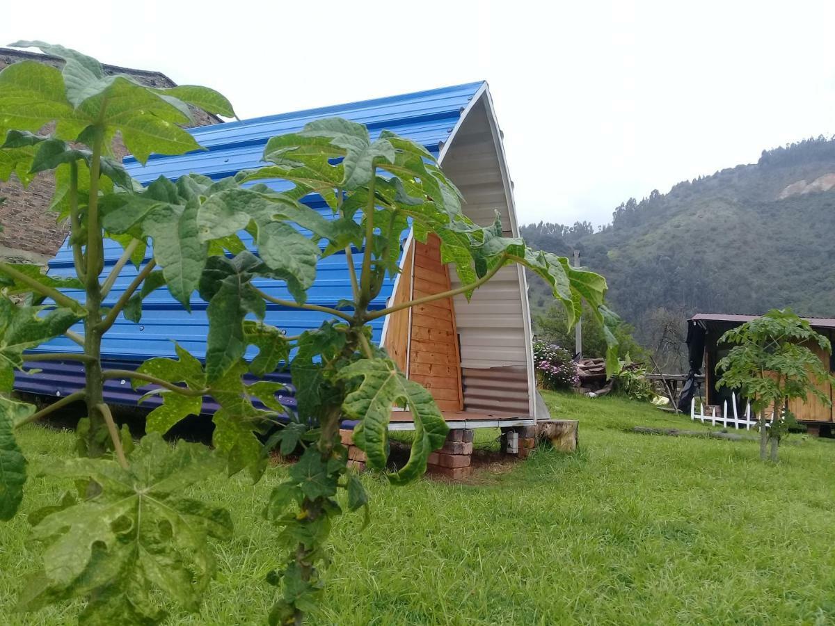 Вилла Bahareque Casa Camping Монги Экстерьер фото
